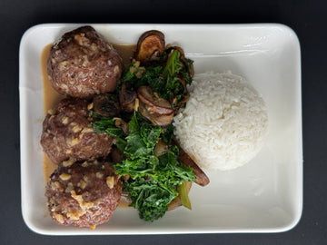 Peppercorn Bison Meatballs
