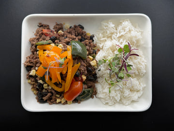 Beef Poblano Power Plate