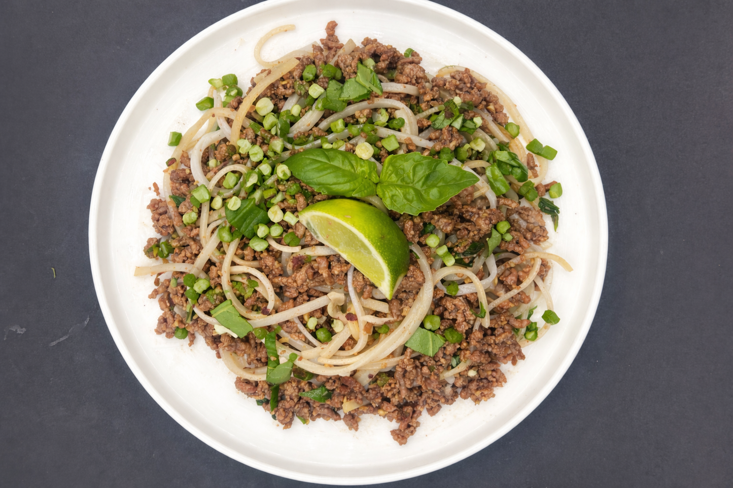 Basil Beef Fuel Plate