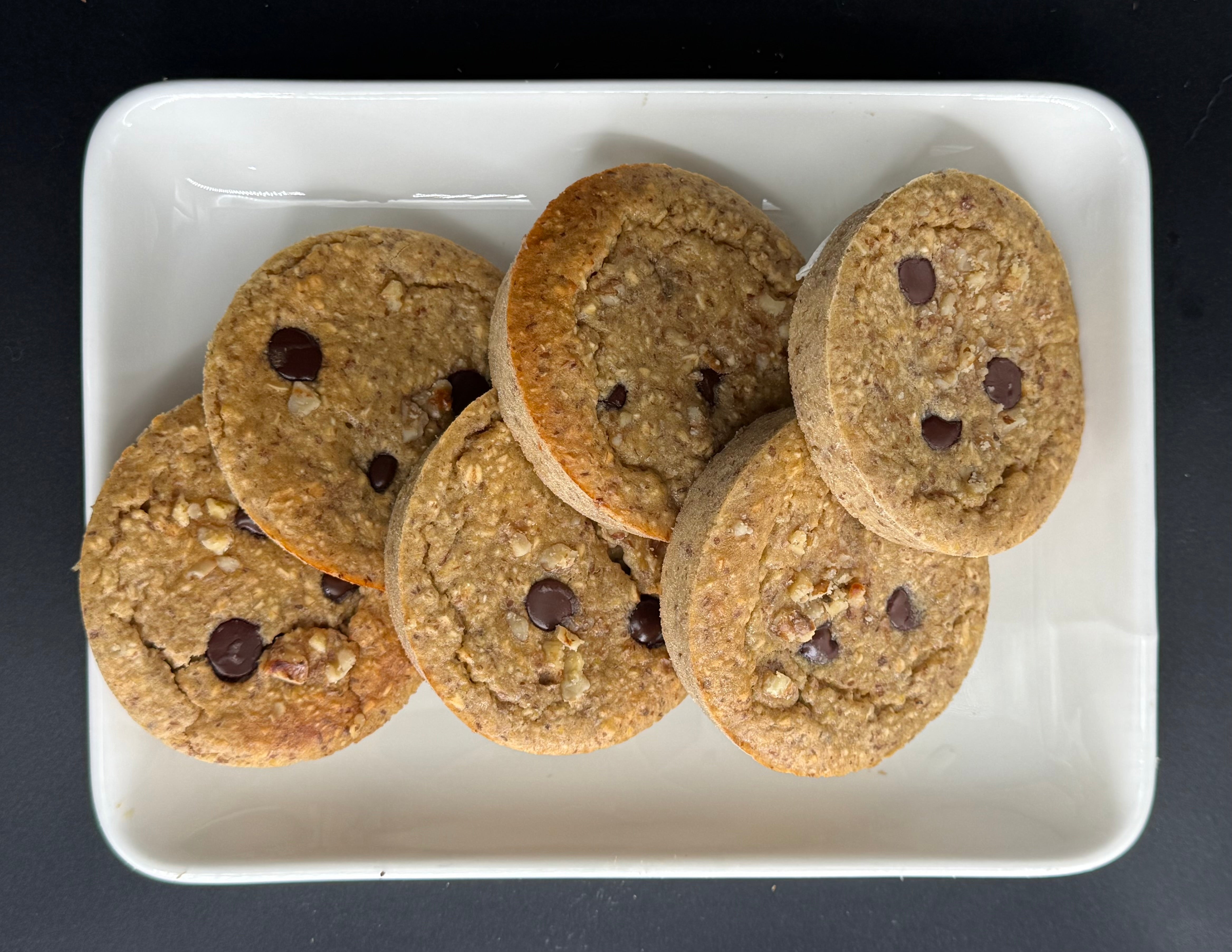 Banana Chocolate Chip & Walnut Pucks