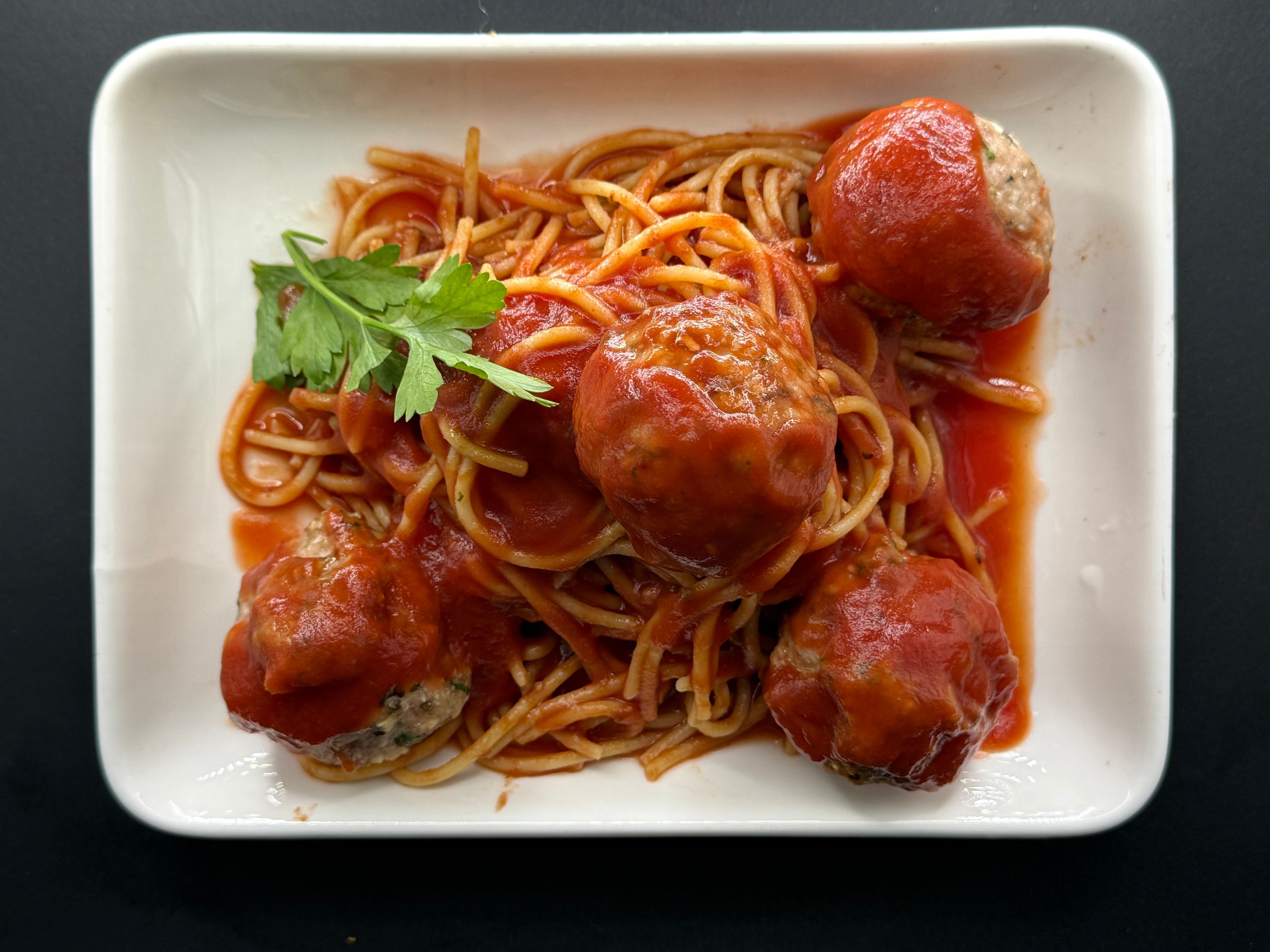 Turkey Marinara Spaghetti