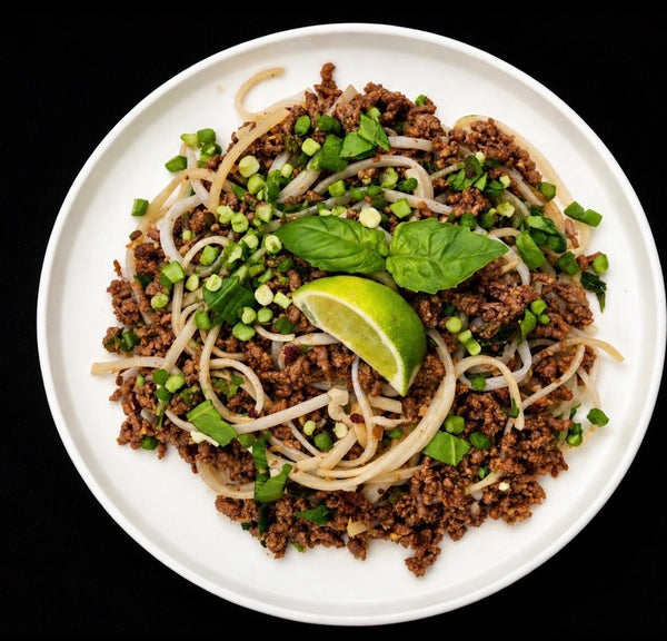 Basil Beef Fuel Plate
